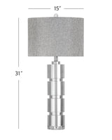Bethany - Table Lamp - Silver