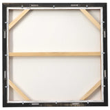 Party Time - Framed Abstract Art - Beige