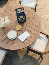 Isle Of Palms - Round Dining Table - Light Brown
