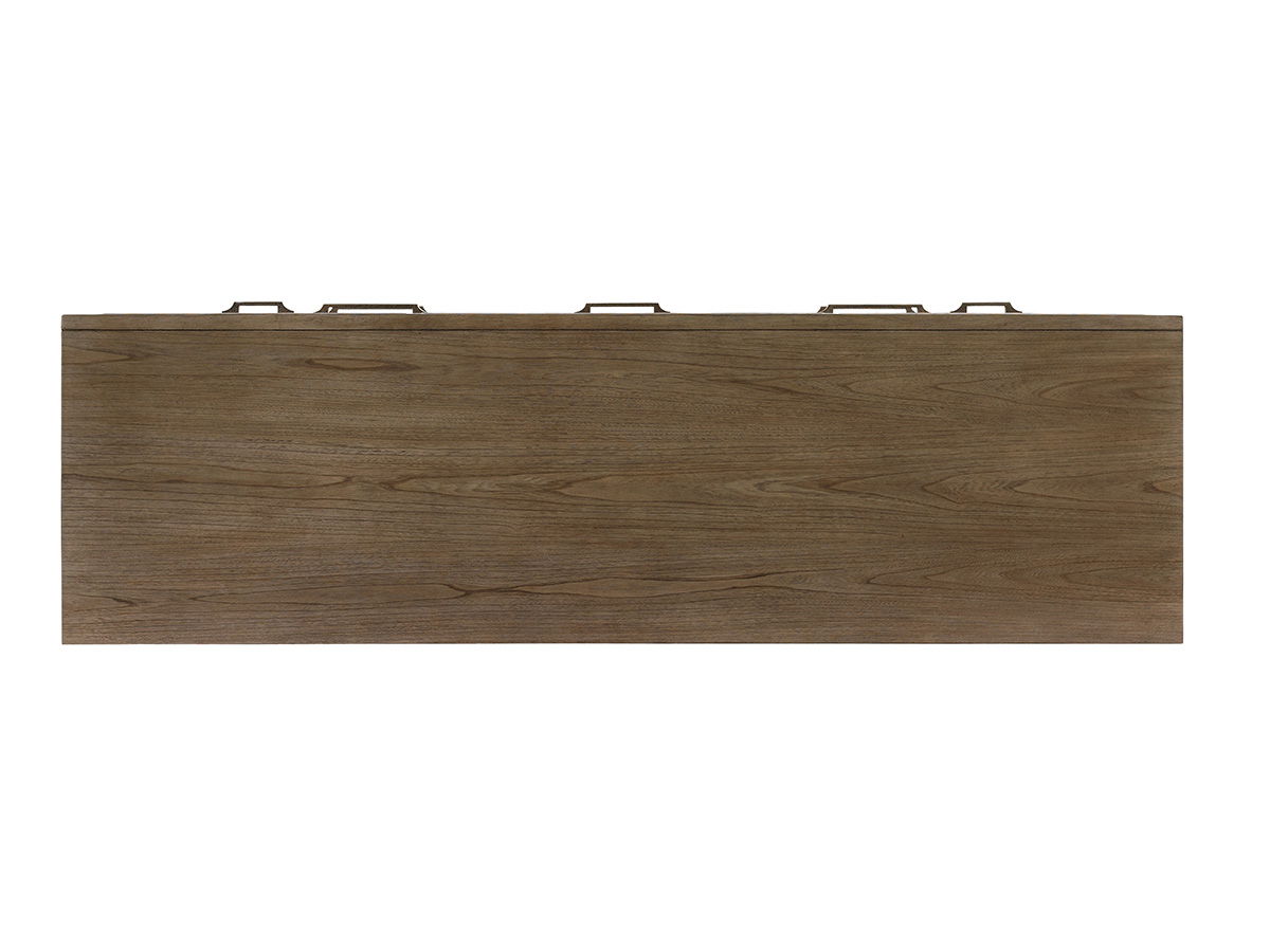 Cypress Point - Lockeport Triple Dresser - Dark Brown