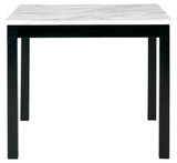 Cranderlyn - Black / Gray / Blue - Square Counter TBL Set (Set of 5)