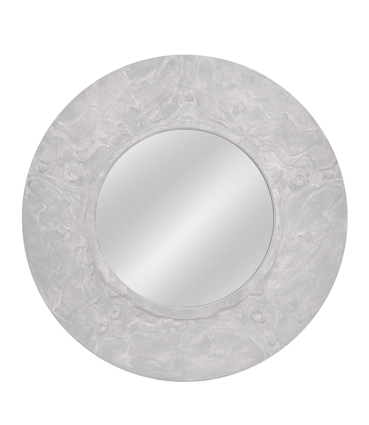 Winster - Wall Mirror - White Plaster