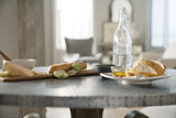 Boheme - Ascension 60" Zinc Round Dining Table