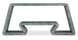 Commerce And Market - Inside Track Console Table - Blue