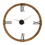 Marcelo - Modern Wall Clock - Light Brown