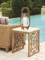 Los Altos Valley View - Wood Square End Table - Light Brown