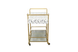 Bottoms Up - Bar Cart - Ivory Bone
