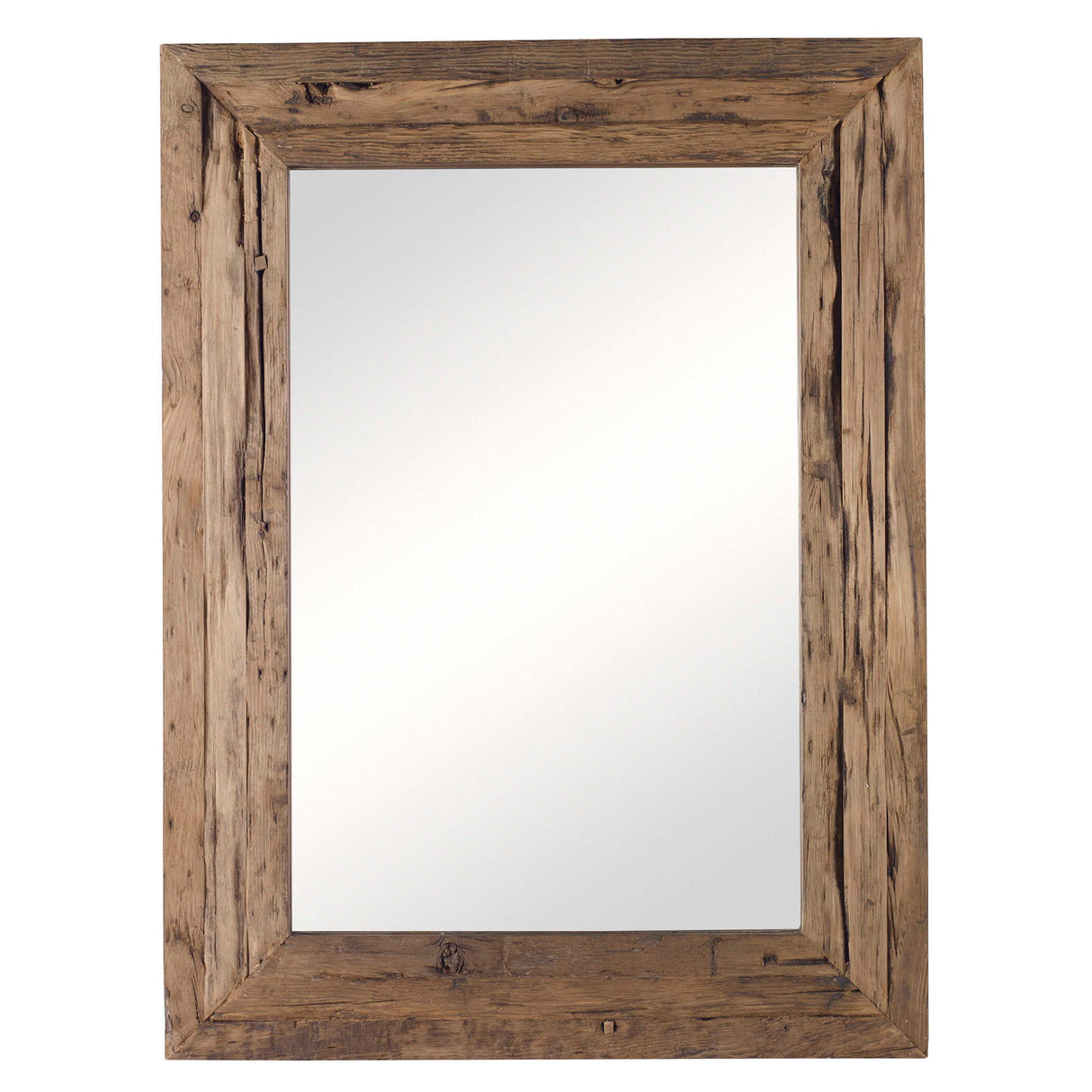 Rennick - Wood Mirror - Brown, Dark
