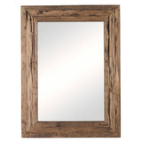 Rennick - Wood Mirror - Brown, Dark