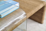 American Life Amani - Rope And Glass Cocktail Table