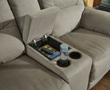 Next-Gen Gaucho - DBL Rec Loveseat w/Console - Putty