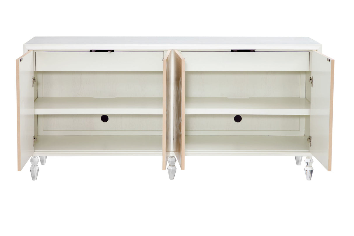 Winslet - Server - Light Brown / White