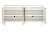 Winslet - Server - Light Brown / White