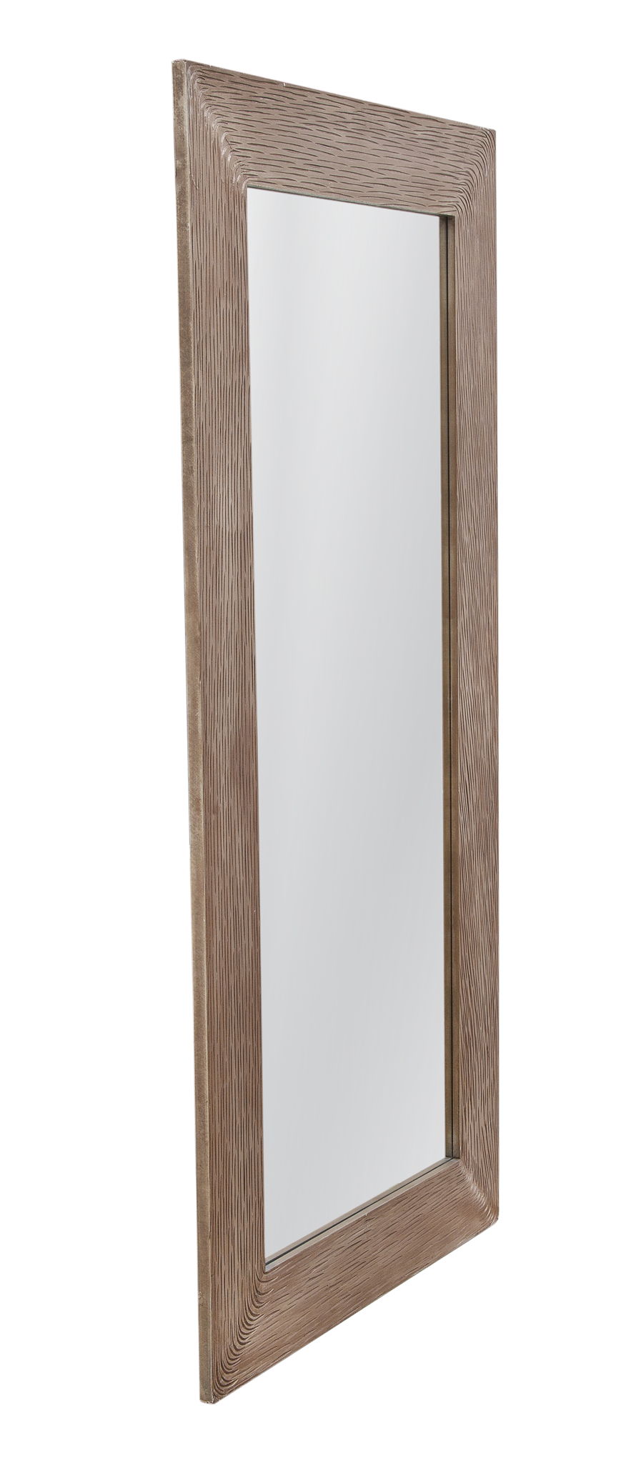Harlow - Floor Mirror - Silver