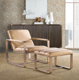 CC - Cooper Ottoman - Brown