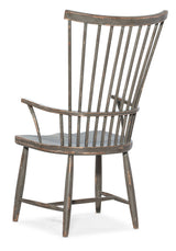 Alfresco - Marzano Windsor Arm Chair - Dark Gray