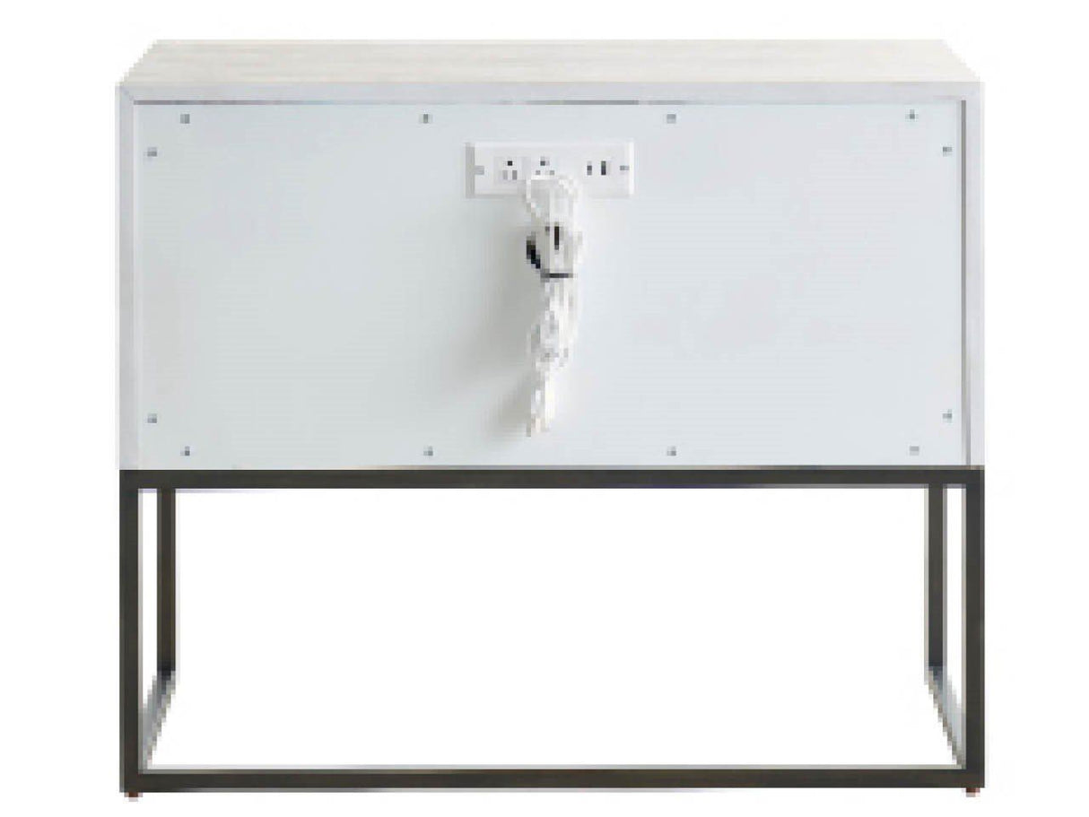 Dwell - Metal Base Nightstand