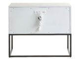 Dwell - Metal Base Nightstand
