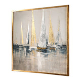 Regatta - Nautical Art - Blue
