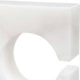 Clarin - Bookends, Set Of 2 - White & Gray