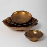 Lucky - Coins Wall Bowls, Set Of 4 - Brass
