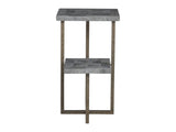 Signature Designs - Salvo Rectangular Tier Spot Table - Dark Gray