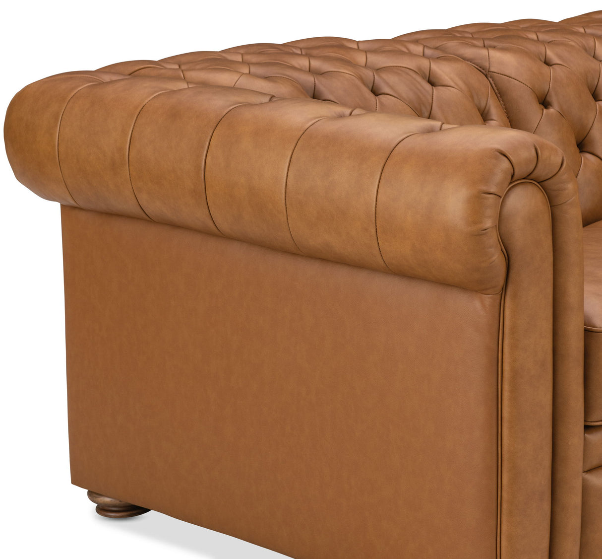 MS - Glover Power Reclining Sofa With Power Headrest - Brown