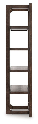 Breckington - Dark Brown - Bookcase