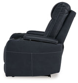 Feazada - Power Recliner With Adj Headrest