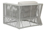 Miami - Club Chair, With Self Welt - Echo Ash / Pearl Silver