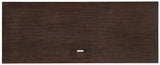 Work Your Way - 60" House Blend Writing Desk - Dark Brown