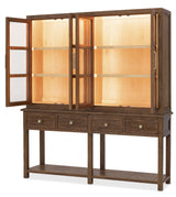 Driftwood - Display Sideboard - Worn Saddle
