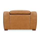 MS - Fresco Power Recliner With Power Headrest - Light Brown