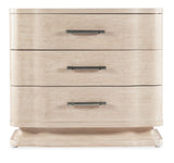 Nouveau Chic - Three Drawer Nightstand - Light Brown