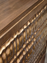 Eleana - Two Door Chest - Medium Wood