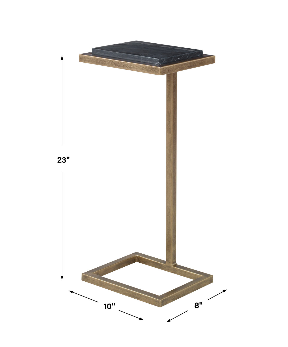 Martini Table - Antique Gold