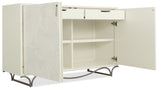 Melange - White Lotus Hall Chest - White