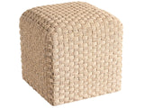 Birchaven - Woven Pouf - Light Brown