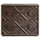 Mindra - Drawer Chest - Brown, Dark