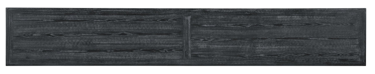 Melange - Thunber Sofa Console - Black