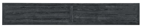 Melange - Thunber Sofa Console - Black