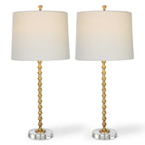 Table Lamp (Set of 2) - Gold Leaf