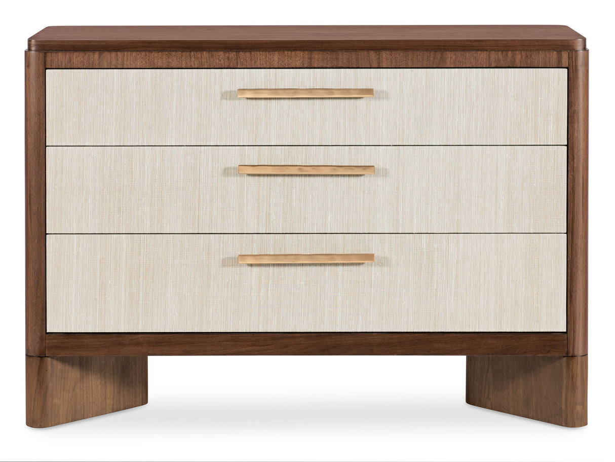 Eleana - Three Drawer Chest - Medium Wood