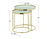 Bridget - Nesting Tables - Gold