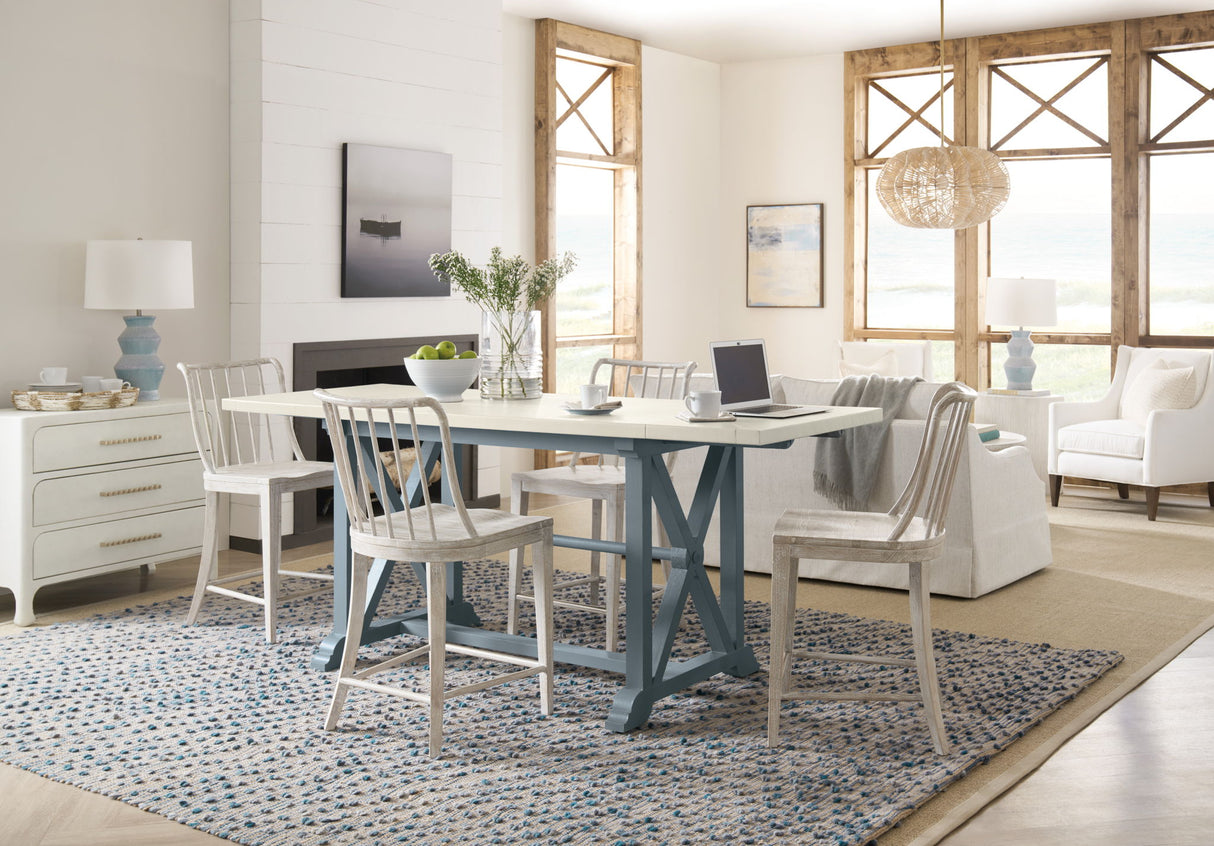 Serenity - Piers Friendship Table With 2-12" Leaves