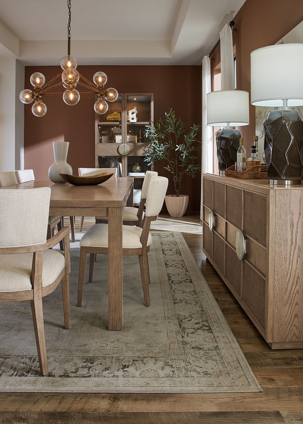 Sonnet - Dining Credenza - Dark Gray