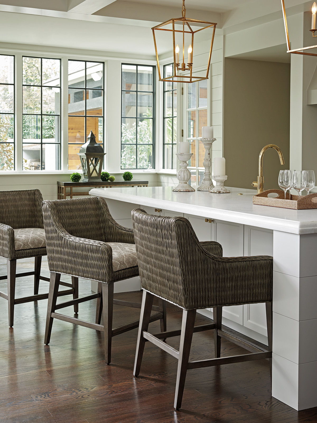 Cypress Point - Turner Woven Bar Stool