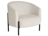 Coalesce - Nikolai Lounge Chair - Pearl Silver