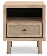 Cielden - Two-tone - One Drawer Night Stand