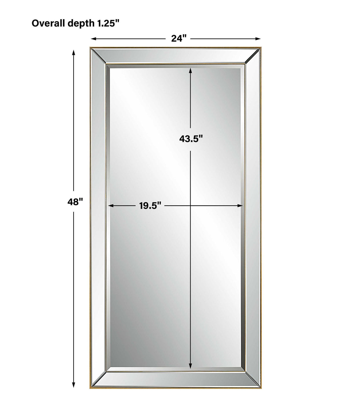 Lytton - Mirror - Gold